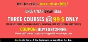 BUY 1 GET 2 FREE - Learn SAP | Oracle Fusion Video Courses 